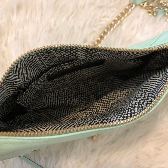 Rebecca Minkoff 🥂 Light Blue Mini MAC Crossbody - Picture 3 of 6